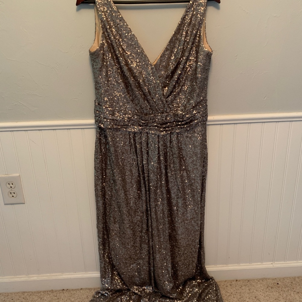 Sorella Vita Gold Sequin Dress